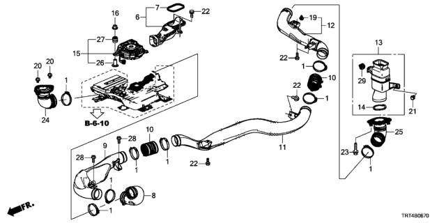 2020 Honda Clarity Fuel Cell Cooling Fan Diagram