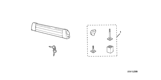 2008 Honda Element Ski Attachment Diagram