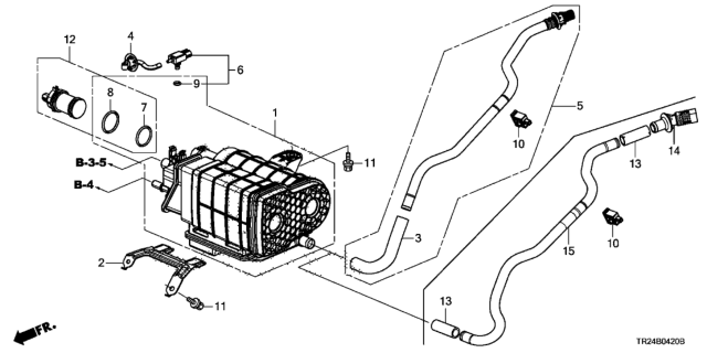 2012 Honda Civic Canister Diagram