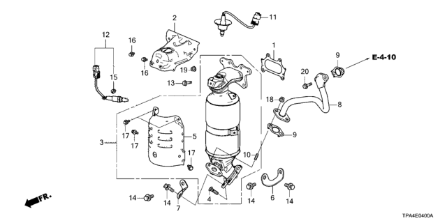 2020 Honda CR-V Hybrid Converter Diagram