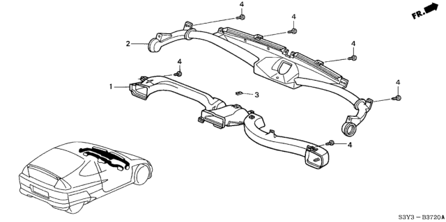 2001 Honda Insight Duct Diagram