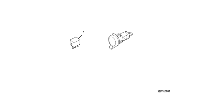 2011 Honda Element Rear Power Outlet Diagram