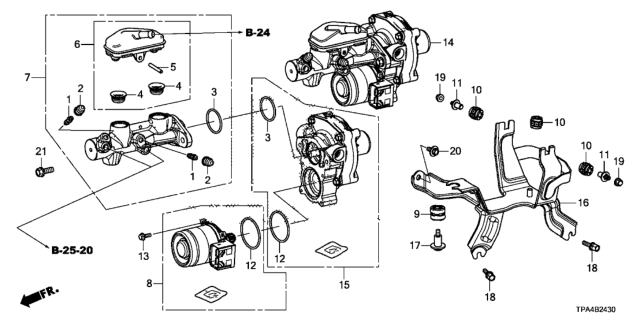 2021 Honda CR-V Hybrid SET, TMOC ASSY Diagram for 57306-TMB-H01