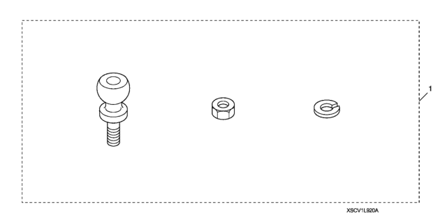 2013 Honda Crosstour 5 Door EXL (4WD) KA 6AT Hitch Ball Diagram