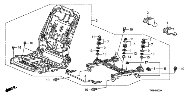 2012 Honda Insight Cover, R. FR. Seat Foot (Outer) *NH686L* (RR) (QP LIGHT WARM GRAY) Diagram for 81107-TM8-A01ZA