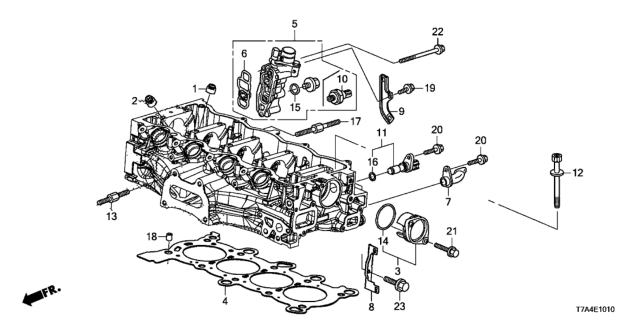 2021 Honda HR-V Spool Valve Diagram