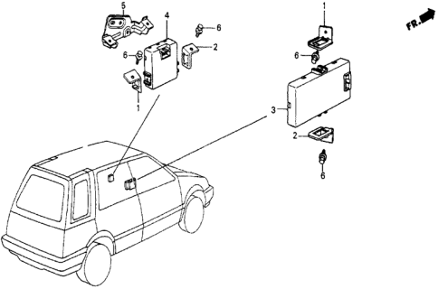 1985 Honda Civic Controller Diagram