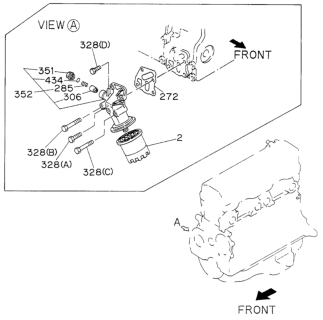 1995 Honda Passport Oil Filter Diagram