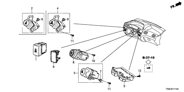 2015 Honda Civic Switch Diagram