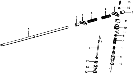 1975 Honda Civic Auxiliary Valve Diagram