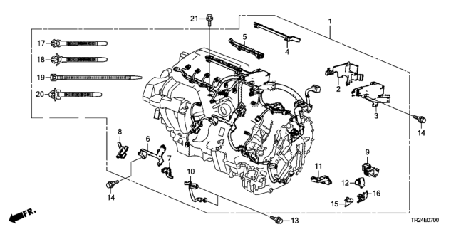 2015 Honda Civic Engine Wire Harness Diagram