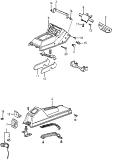 1983 Honda Accord Screw, Tapping (5X25) Diagram for 93903-35580