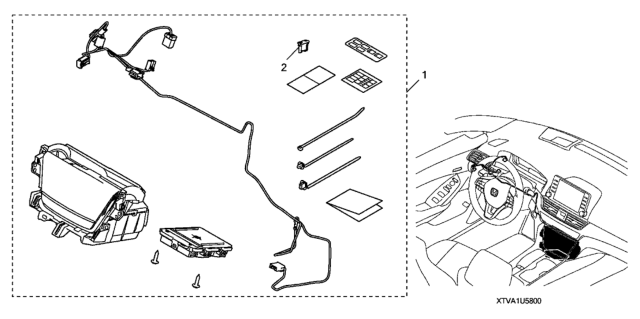 2018 Honda Accord Wireless Charger Diagram