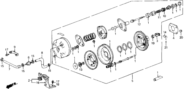 1988 Honda Accord Master Power Diagram