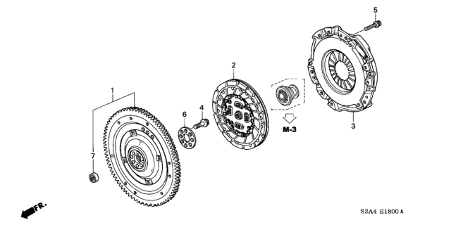 2005 Honda S2000 Clutch Diagram