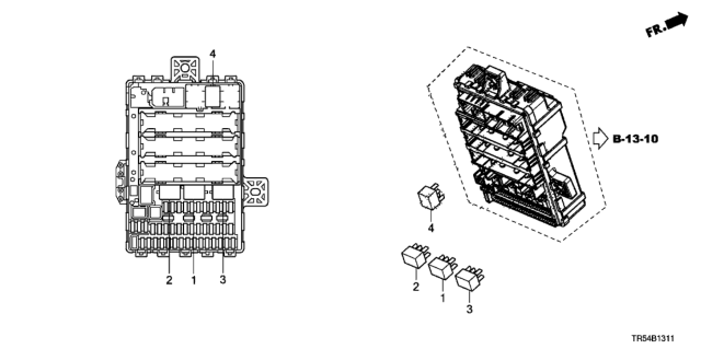 2015 Honda Civic Control Unit (Cabin) Diagram 2