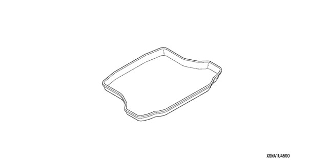 2010 Honda Civic Trunk Tray Diagram