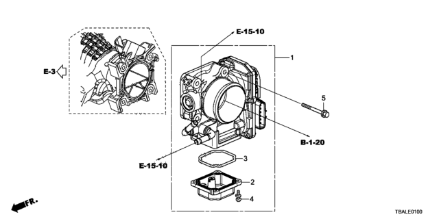 2020 Honda Civic Throttle Body Diagram