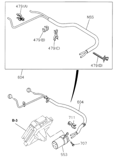2002 Honda Passport 4 Door 4LX KA 5MT Vacuum Tank Diagram