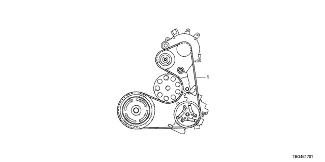 2019 Honda Civic Alternator Belt Diagram