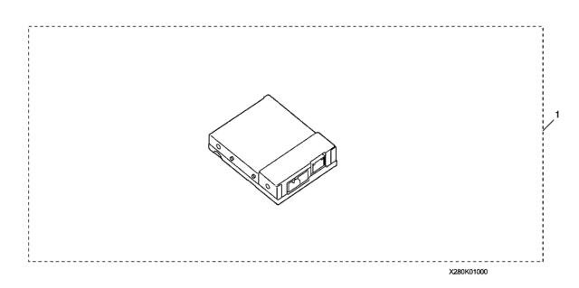 2009 Honda Fit USB Adapter Kit Diagram