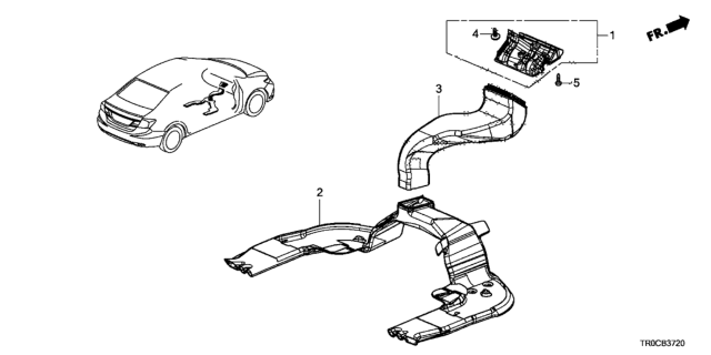 2014 Honda Civic Duct Diagram