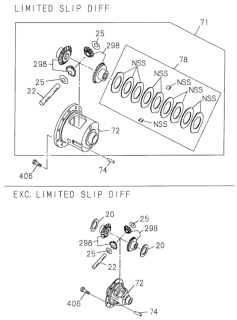 1999 Honda Passport Rear Final Drive Diagram 2