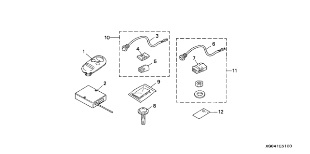 2003 Honda Pilot Security System Diagram