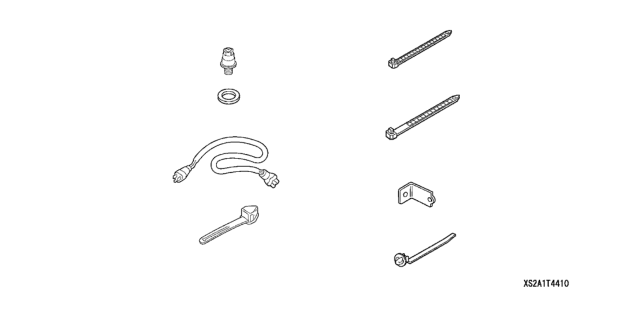 2009 Honda S2000 2 Door BASE KA 6MT Engine Block Heater Diagram