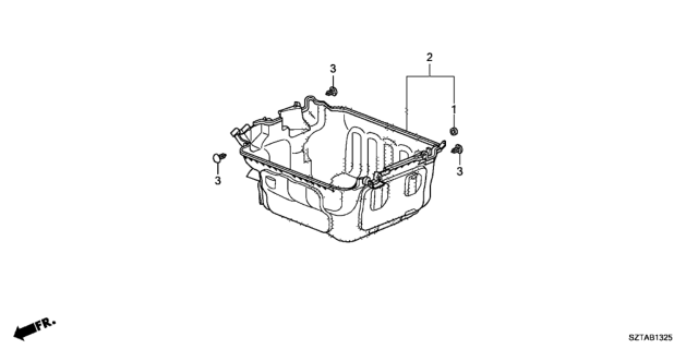 2015 Honda CR-Z IMA IPU Case Diagram