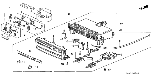 1996 Honda Civic Heater Control Diagram