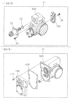 1998 Honda Passport Throttle Body Diagram