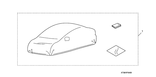 2012 Honda Civic Car Cover Diagram