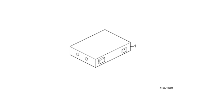 2012 Honda CR-Z XM Satellite Radio Diagram