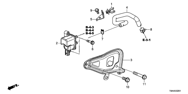 2016 Honda Civic Purge Control Solenoid Diagram