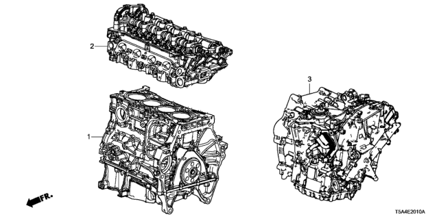 2017 Honda Fit GENERAL ASSY- (DOT) Diagram for 10002-50L-A03