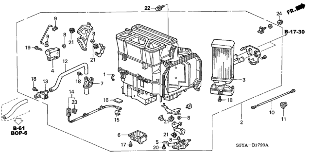 2004 Honda Insight Heater Unit Diagram