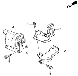 1997 Honda Accord Ignition Coil Diagram