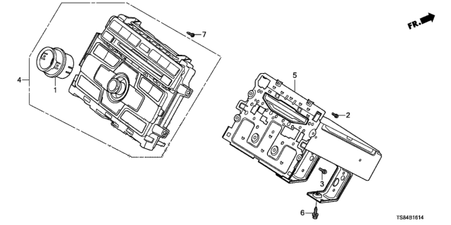 2013 Honda Civic Audio Unit Diagram