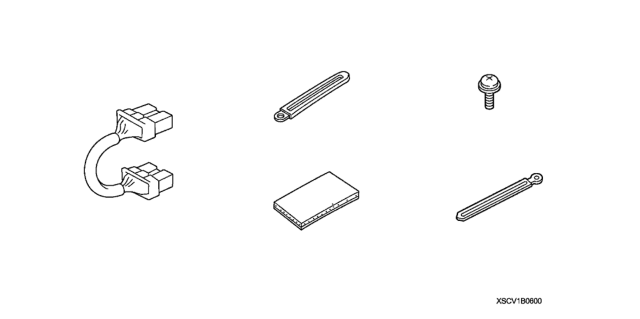 2008 Honda Civic Player Attachment Diagram