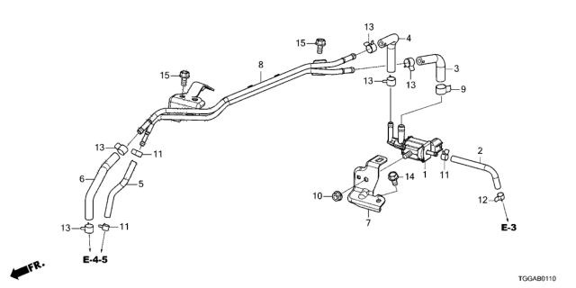 2021 Honda Civic Air Bypass Valve Diagram