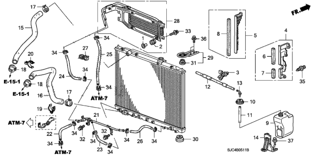thumbnail interactive-video image 1 of Genuine Honda 25210-RV0-000 Pipe C (ATF) - UK 1 of 13
