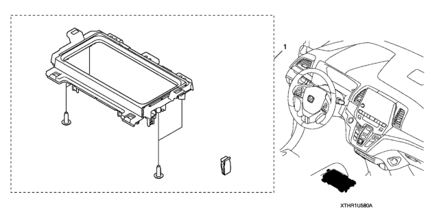 2018 Honda Odyssey Attachment, Wireless Charger Pad Diagram