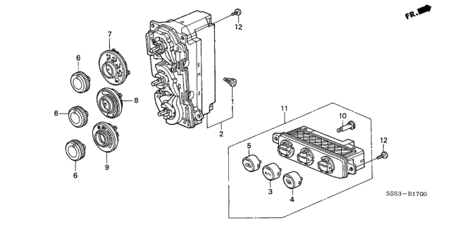 2002 Honda Civic Heater Control Diagram