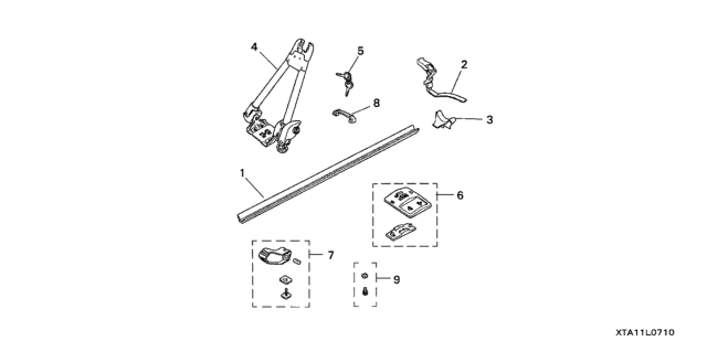 2006 Honda Accord Bike Attachment Diagram