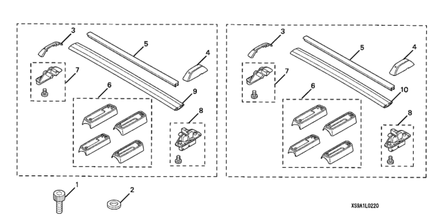 2006 Honda CR-V 5 Door SE KA 5AT Base Carrier Diagram