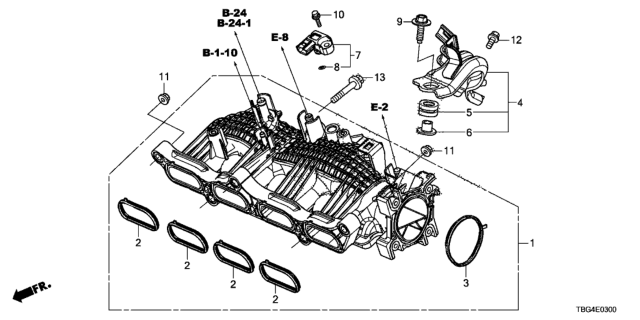 2017 Honda Civic Intake Manifold Diagram
