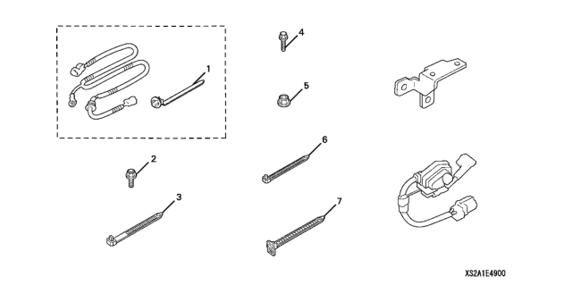 2008 Honda S2000 2 Door CR (WITH AC) KA 6MT Security Hood Switch Diagram