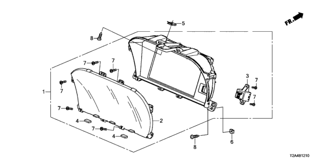 2013 Honda Accord Center Display Diagram