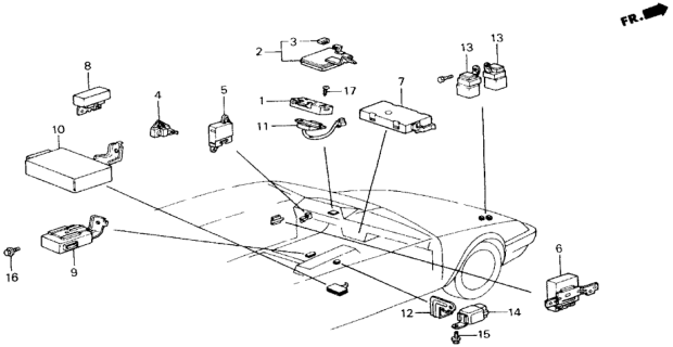 1989 Honda Accord Controller Diagram 1